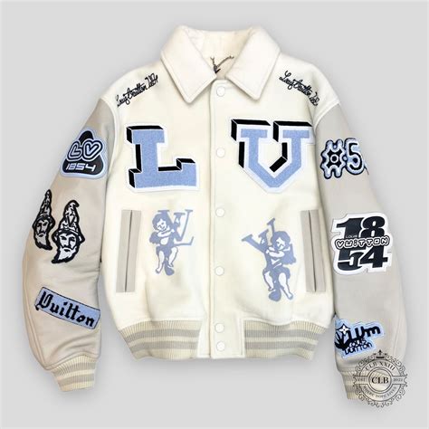 lv bugs bunny varsity jacket